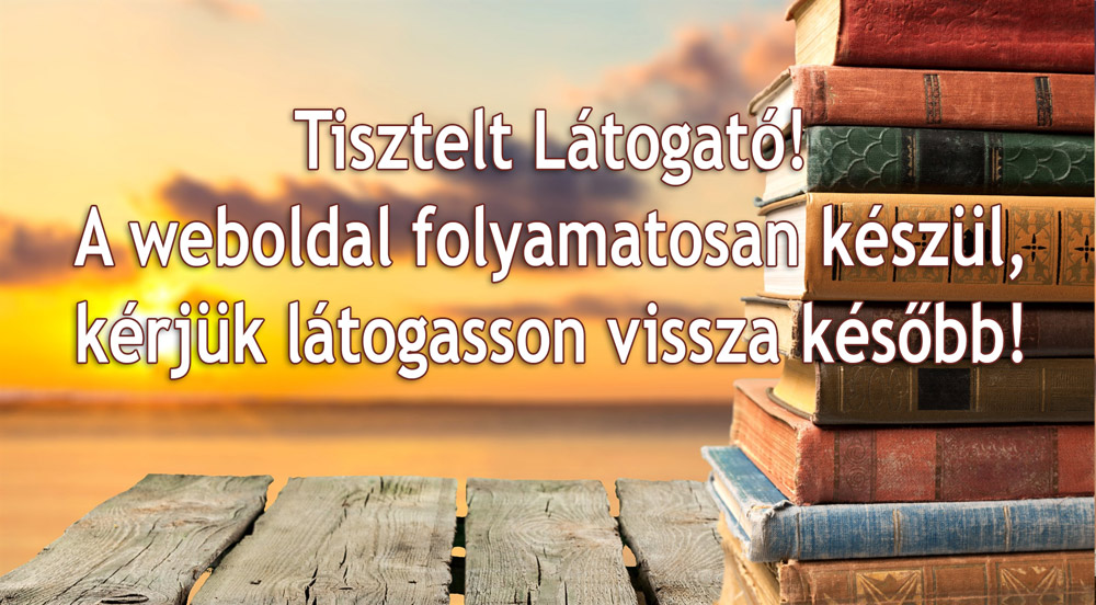 a weboldal készülőben